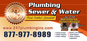 24/7 plumbing logo